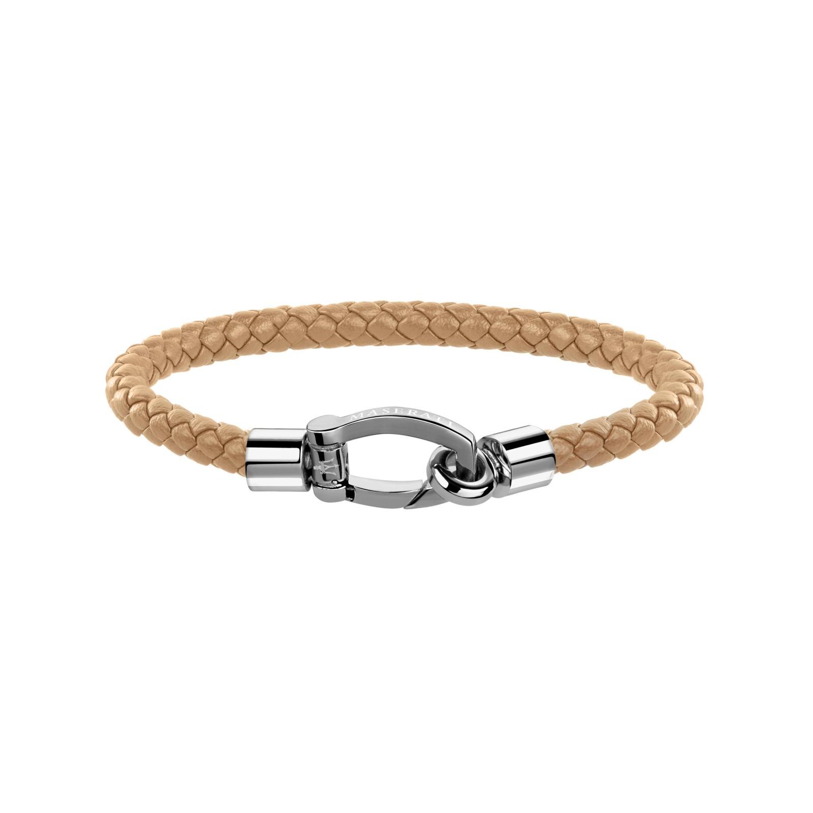 Bratara Maserati JM218AMG05, Gri, Bej