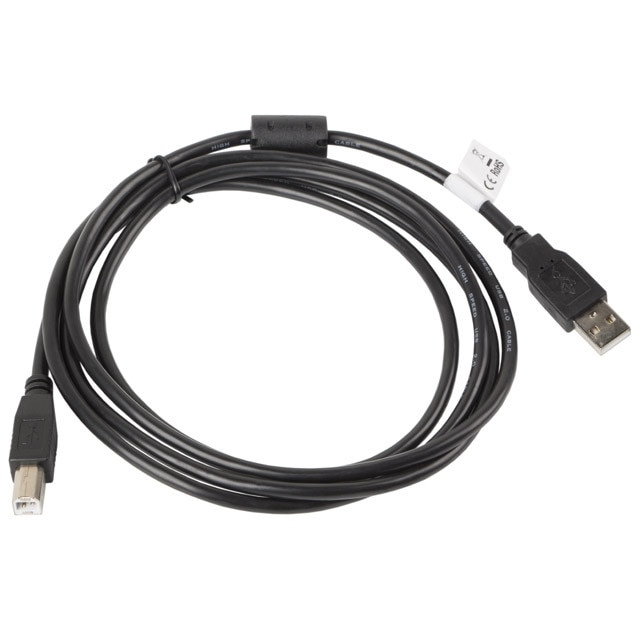 Cablu USB 2.0 Lanberg, 1.8m, Negru