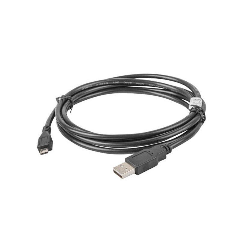 Cablu de date Lanberg, USB 2.0 micro, 1,8 m, Negru