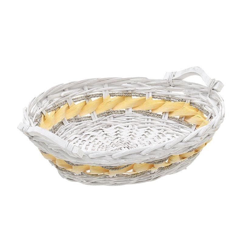 Cos din salcie cu manere 56 x 42 x 12 cm