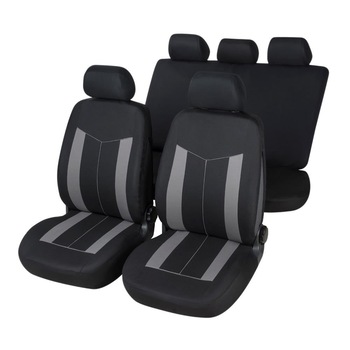 Huse auto Hastings,grey,12 piese,clix side-airbag compatibil Huse auto Hastings,grey,12 piese,clix side-airbag compatibil
