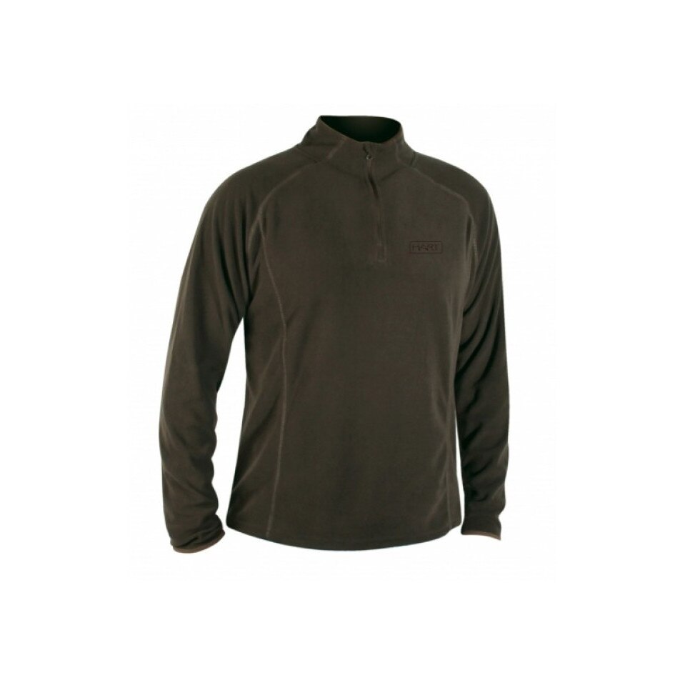 Fleece cu fermoar Hart Inliner XT, Kaki