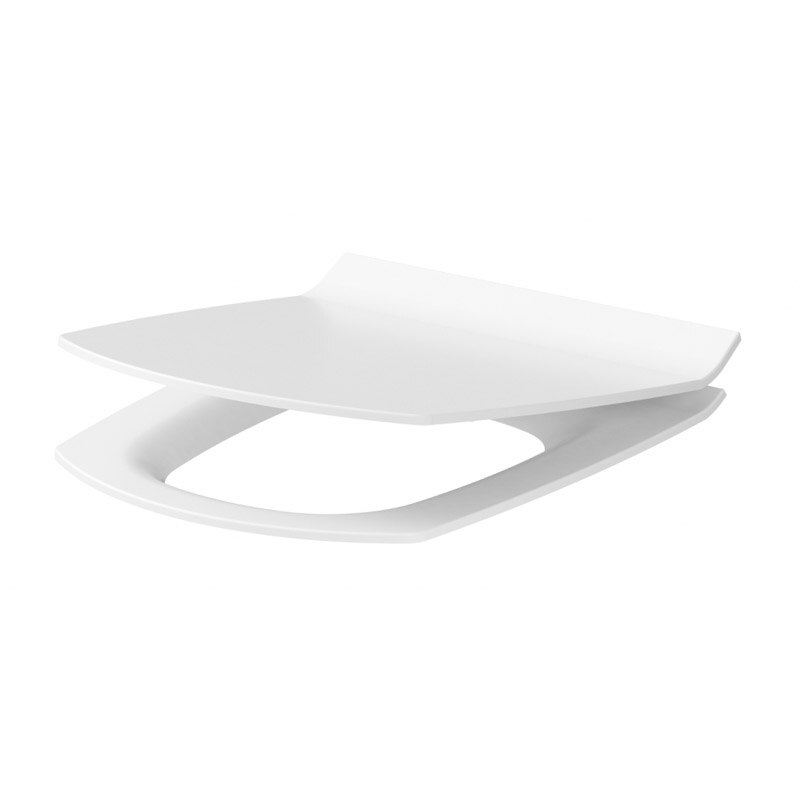 Capac WC, Cersanit, Carina SLIM, inchidere lenta