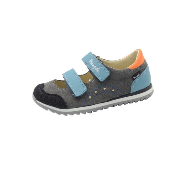 Sandale din piele pentru baieti Mrugala 2344-86, Gri