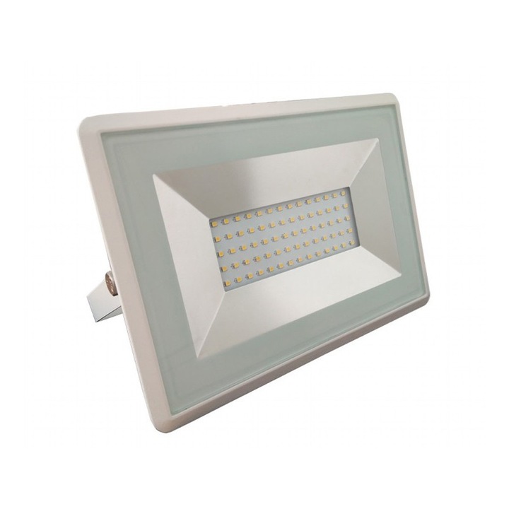 Proiector LED SMD, Serie-E, 50W, Corp alb, 6500K, Alb rece 5963