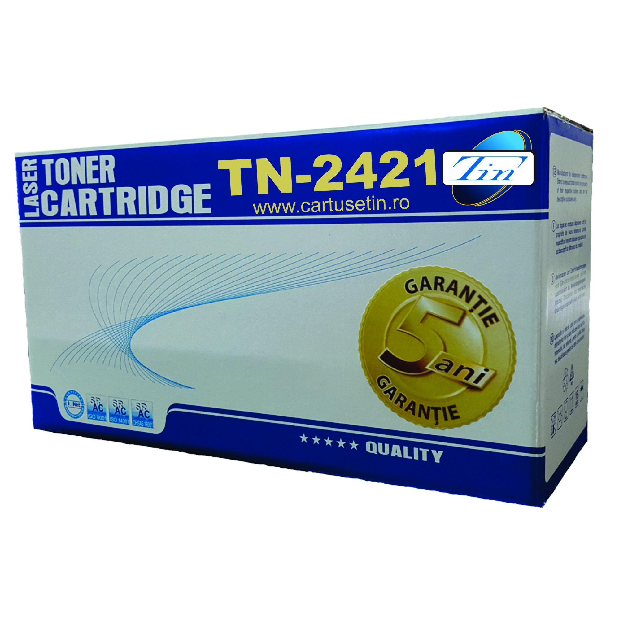 Cartus toner (laser) TIN compatibil cu BROTHER TN-2421 - 3000 pagini