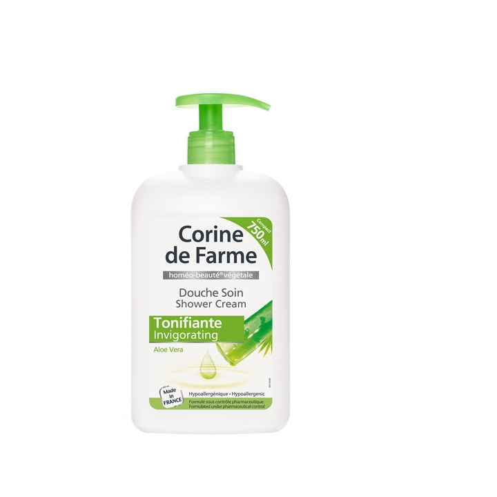 Gel De Dus Corine De Farme Freshing Aloe Vera 750 ml