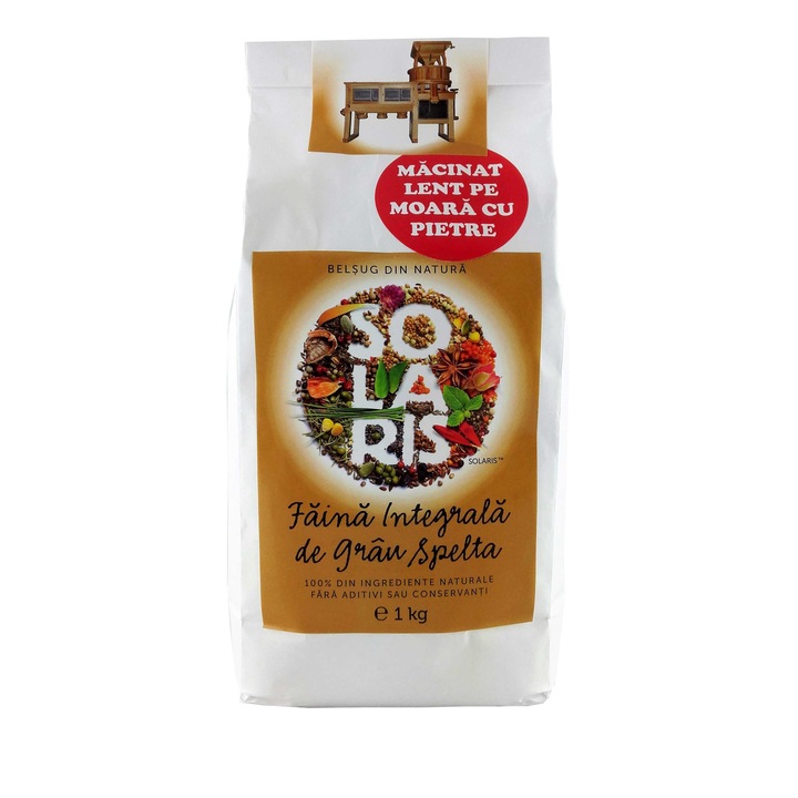 SOLARIS, Faina Integrala de Grau Spelta 1kg