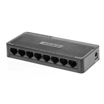 Switch desktop Netis ST3108S,8 porturi,10/100 Mb,auto-negociere,negru Switch desktop Netis ST3108S,8 porturi,10/100 Mb,auto-negociere,negru