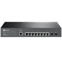 switch tp-link jetstream t2500g-10ts cu management l2 8 x 101001000mbps rj45 2 sloturi gigabit sfp montabil in rack 1u imagen 0_0_0