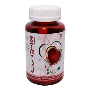 Coenzima Q10 + Vitamina E ,BBM IMPEX , 100 CAPSULE Coenzima Q10 + Vitamina E ,BBM IMPEX , 100 CAPSULE
