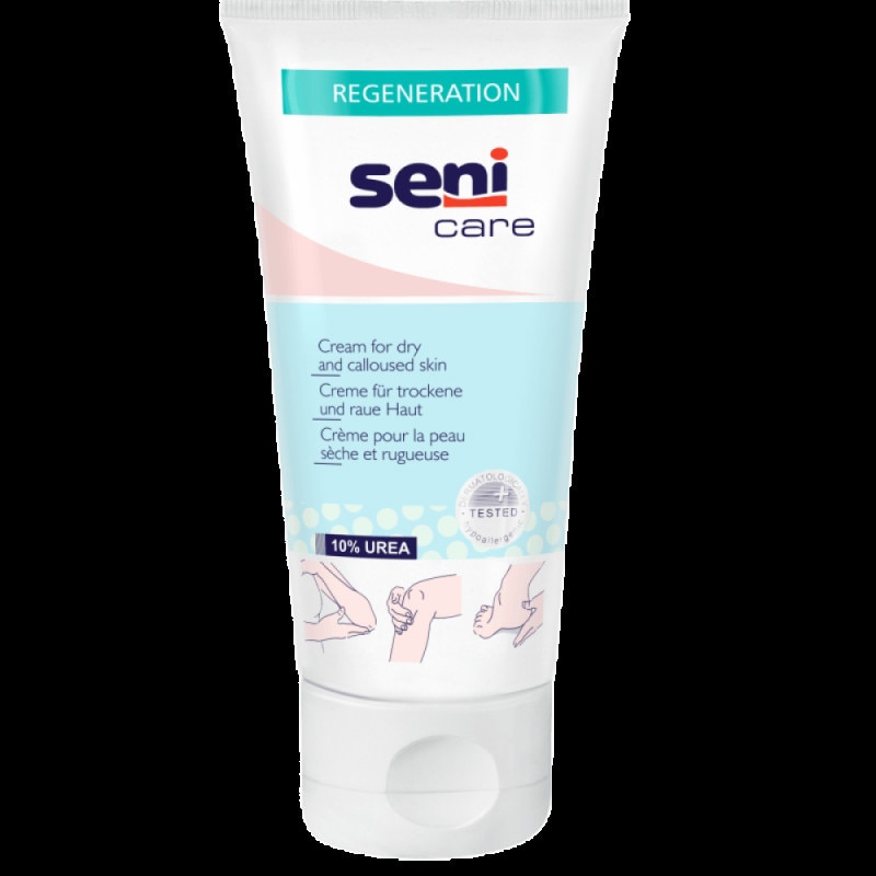 Pachet Seni Care Crema Recomandata Pentru Tipul De Piele Uscata Si Intarita, Urea La 100 Mililitri