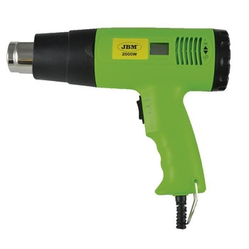 Pistol de lipit cu aer cald, afisaj digital, 2000W, temperatura intre 100ºC - 600ºC, JBM Pistol de lipit cu aer cald, afisaj digital, 2000W, temperatura intre 100ºC - 600ºC, JBM