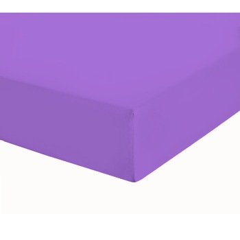 Cearceaf cu elastic , Decona, jersey, 120x200 cm,violet Cearceaf cu elastic , Decona, jersey, 120x200 cm,violet