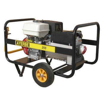 Generator electric trifazat portabil sudura, 6.5 KVA, motor Honda, Ayerbe AY255 CC H TX Generator electric trifazat portabil sudura, 6.5 KVA, motor Honda, Ayerbe AY255 CC H TX