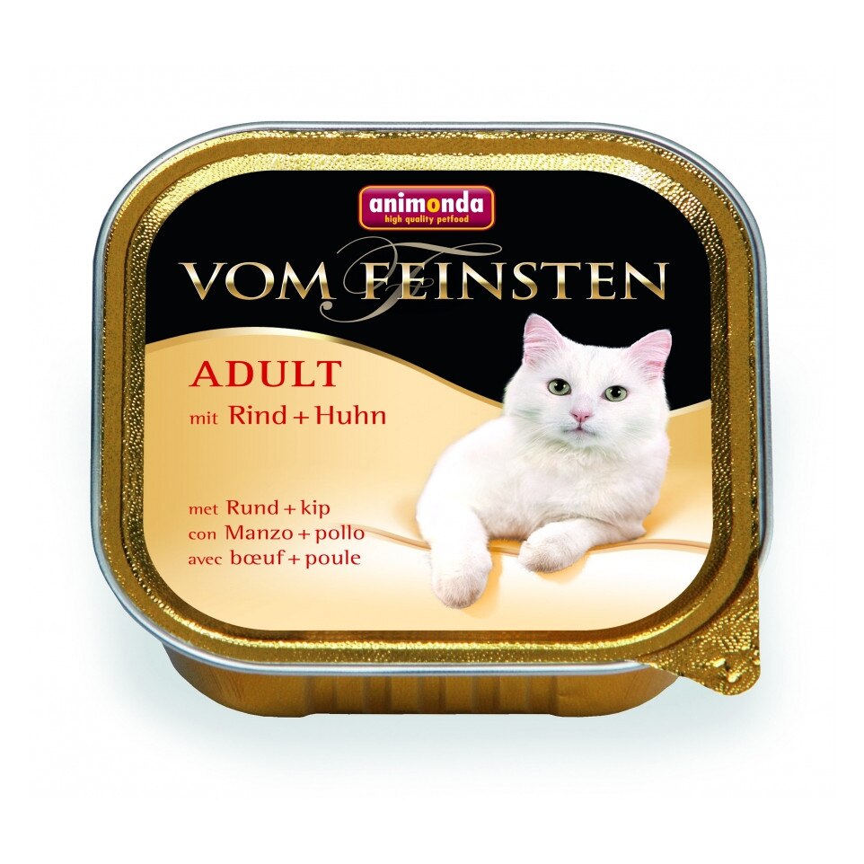 Hrana pentru pisici Vom Feinsten Cat Vita+Pui 100 gr