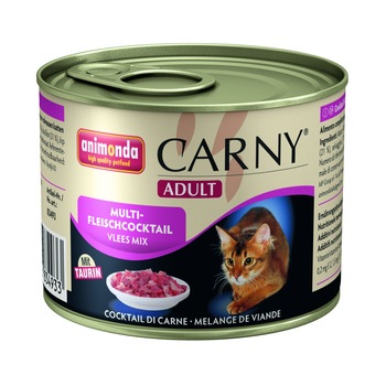 Hrana pentru pisici Carny Adult Multi-Meat Cocktail 200 gr Hrana pentru pisici Carny Adult Multi-Meat Cocktail 200 gr