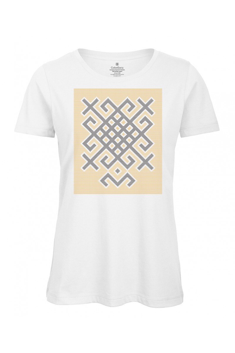 Tricou Origini - alb, dama