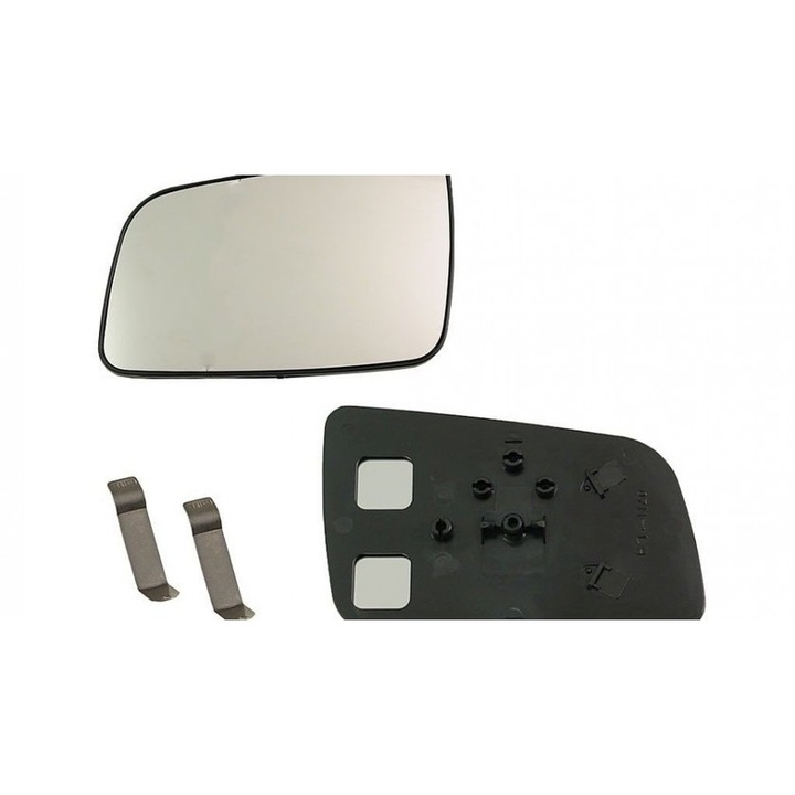TYC / ALKAR Tükör Üveg, bal, jobb, Opel Astra G, fűtéssel
