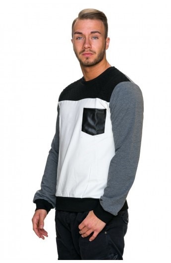 Bluza de barbati cu buzunar decorativ , marimea S