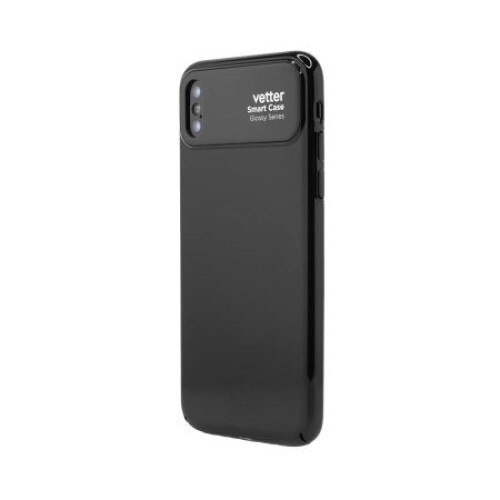 Husa iPhone X Smart Glossy Series Neagra Vetter