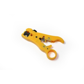 Stripper cleste dezizolat cablu coaxial, utp, telefon Stripper cleste dezizolat cablu coaxial, utp, telefon