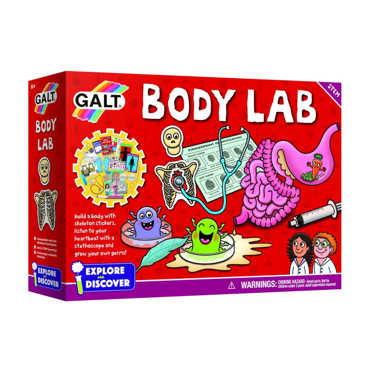 Set experimente - Corpul uman -Galt B1005005