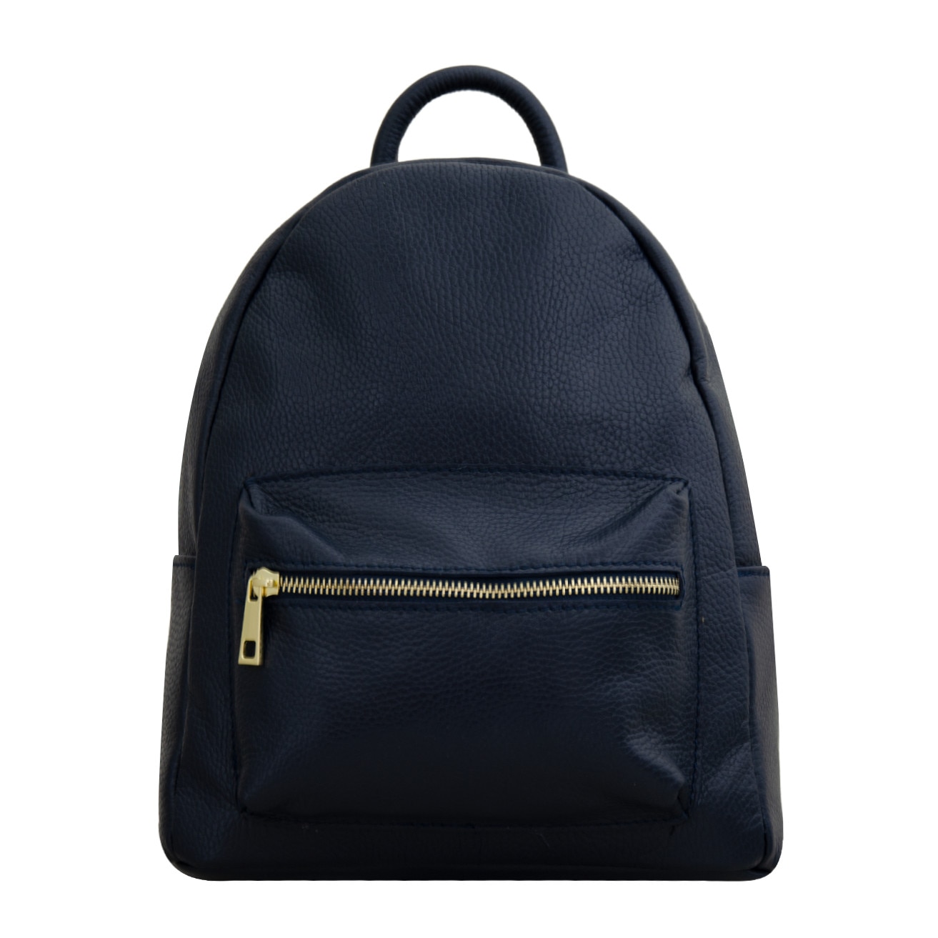 Rucsac de dama din piele naturala, Ilinca bleumarin