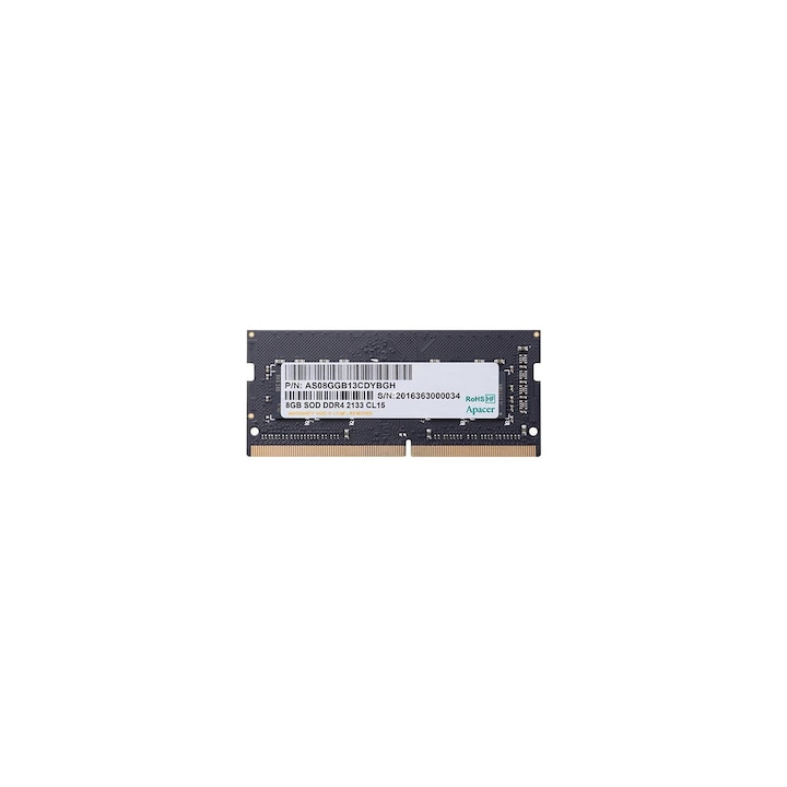 Apacer 8 GB ddr4 laptop RAM, 2666 Mhz, 1,2 V, CL19