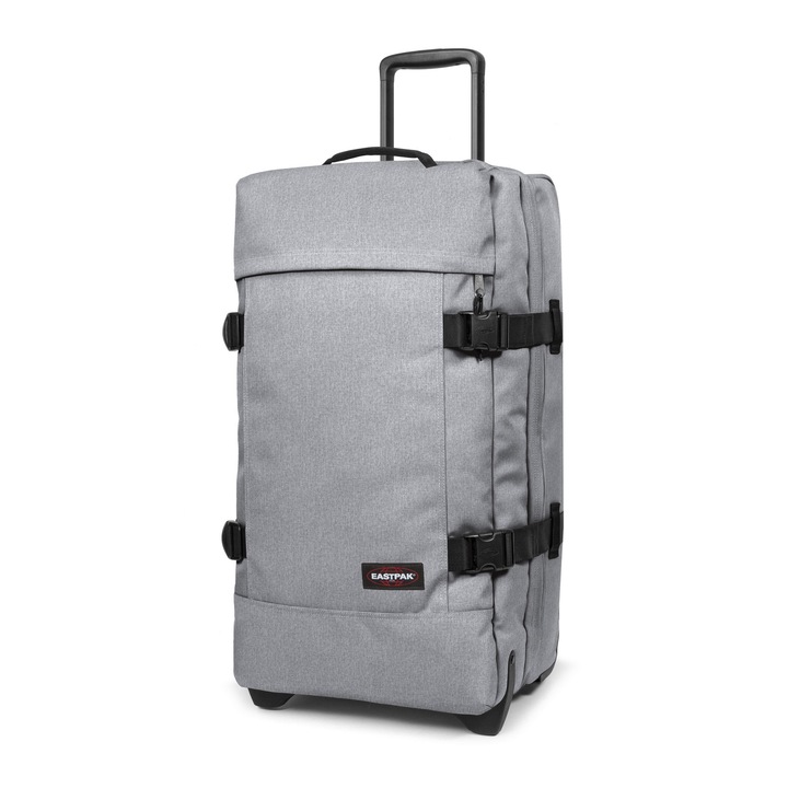 Eastpak Tranverz Gurulós bőrönd, 67x35.5x30, Szürke