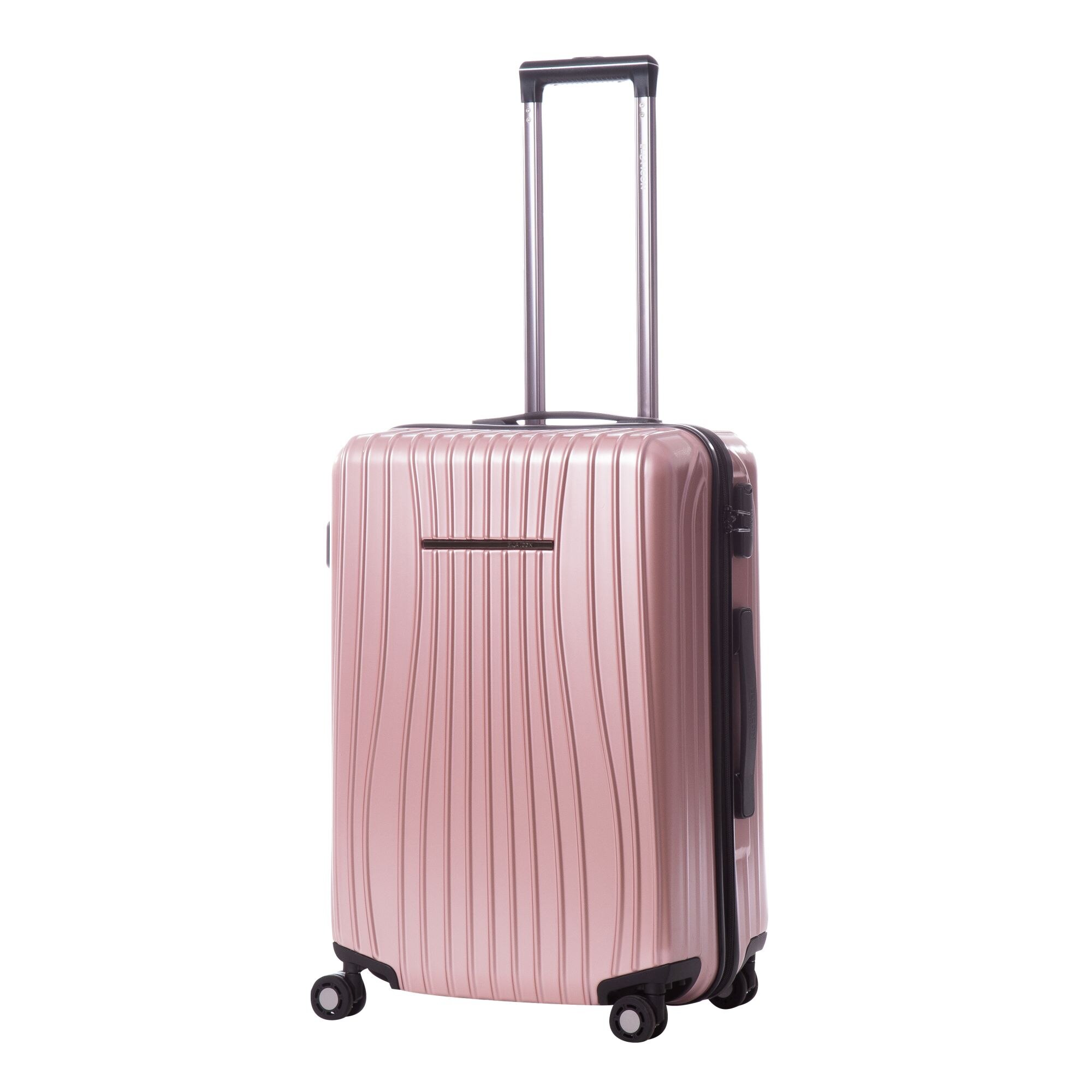 Troler Ella Icon River, Roz, 66x43x27 cm, 76 L, 4 roti