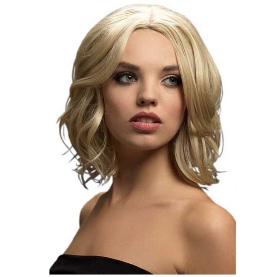 Peruca blonda de lux Olivia