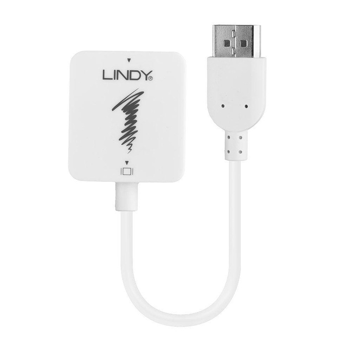 Convertor HDMI la DisplayPort, 4K, Lindy