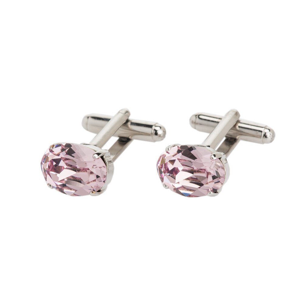 Butoni camasa Ovali Carla Brillanti cu cristale Light Amethyst