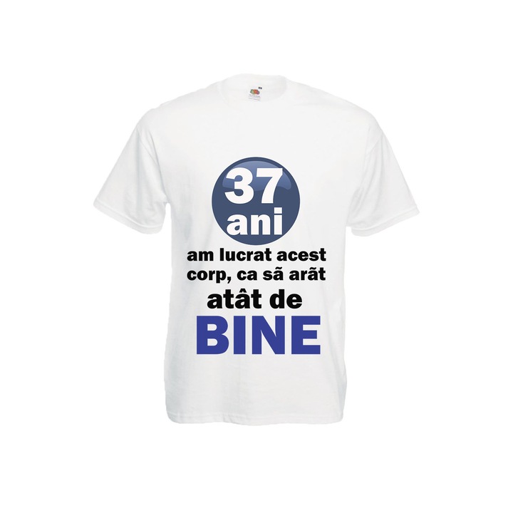 Tricou aniversare 37 ani L