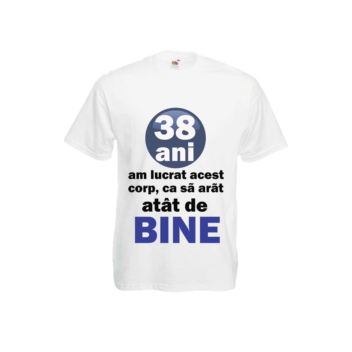 Tricou aniversare 38 ani L