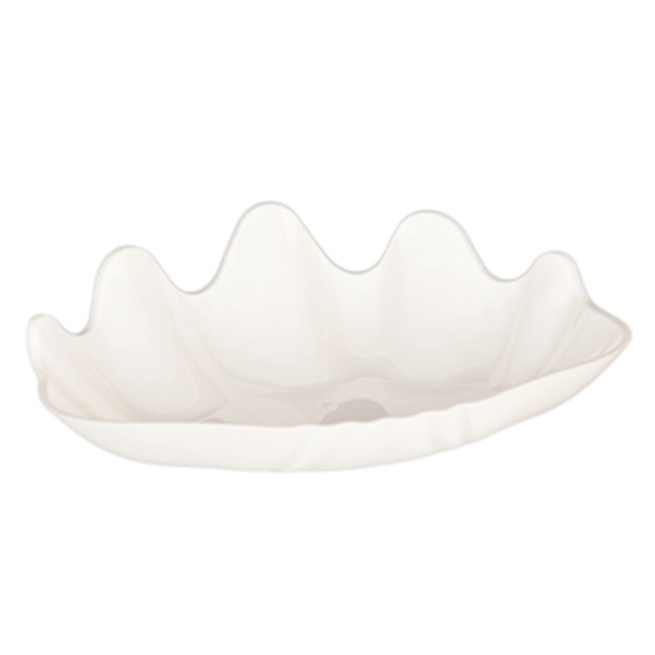 Platou policarbonat prezentare RAKI 27x38x5cm alb