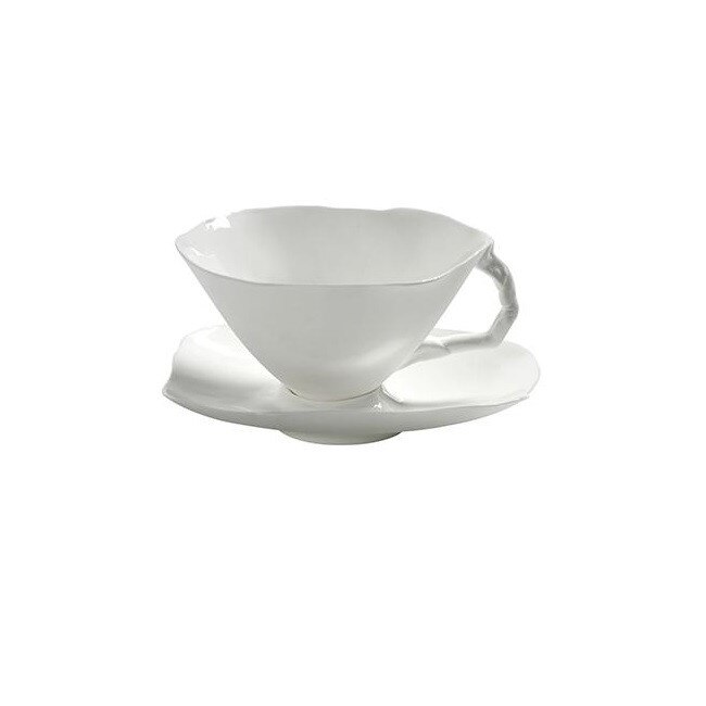 Ceasca cu farfuriuta Serax Kohi Roose ceai-cafea 30cl