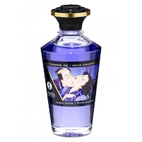 Ulei de masaj WARMING SHUNGA, cu aroma de FRUCTE EXOTICE, 100ml