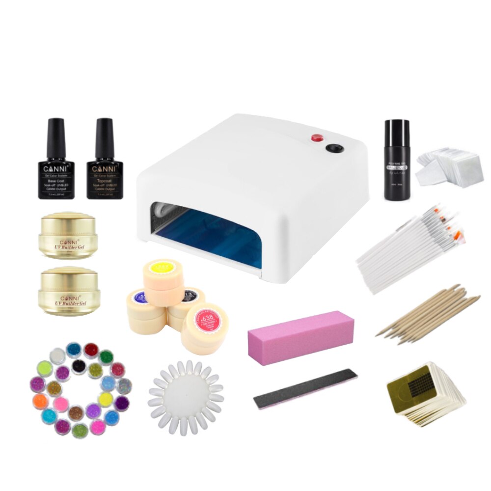 Kit Unghii Manichiura cu Gel Glam