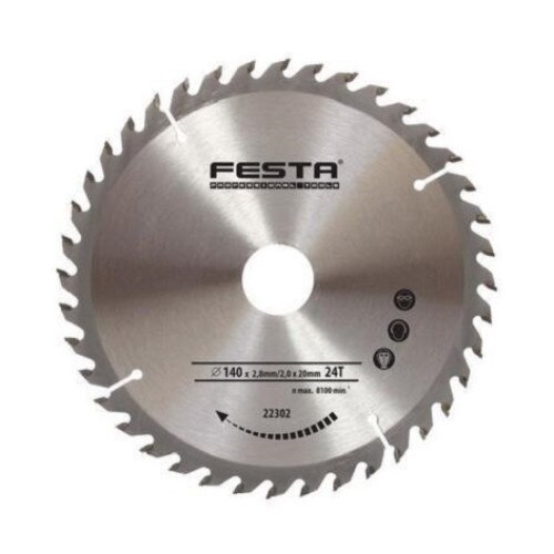 Panza ferastrau circular, placata 205 x 2.2 x 30 mm 60Z