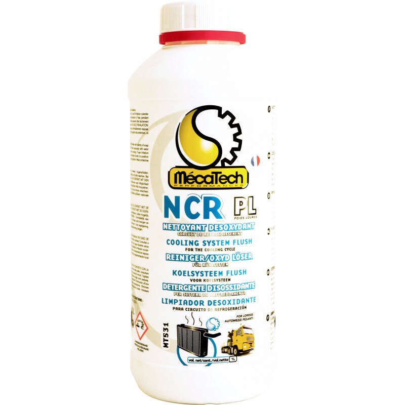 Solutie de curatat circuitul de racire - NCR PL MecaTech, 1L