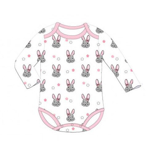 Body maneca lunga, iepurasi