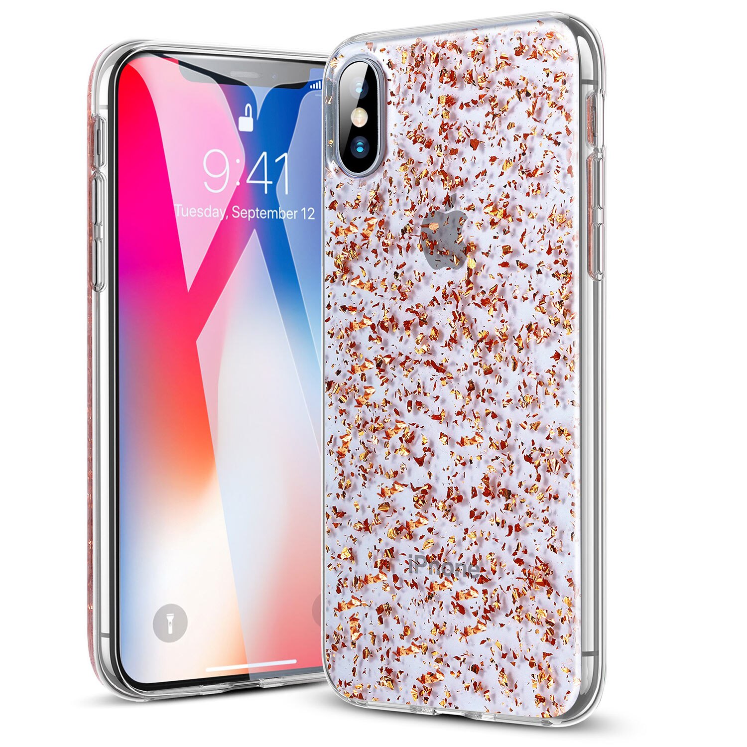 Carcasa ESR Spark iPhone X, Gold