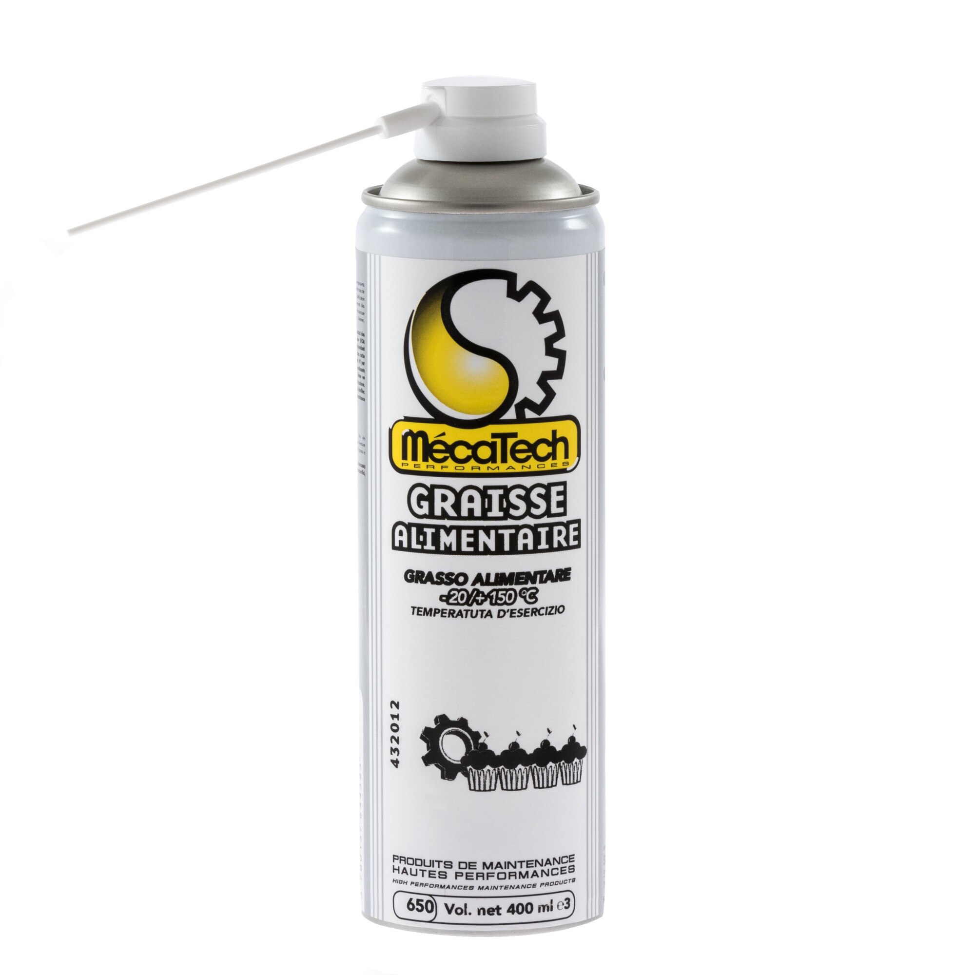 Vaselina alimentara -Graisse Alimentaire MecaTech, 400 ml