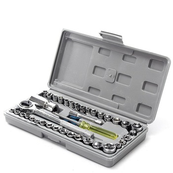 Set Trusa completa ce contine 40 de chei tubulare dimensiuni 9-32mm Set Trusa completa ce contine 40 de chei tubulare dimensiuni 9-32mm