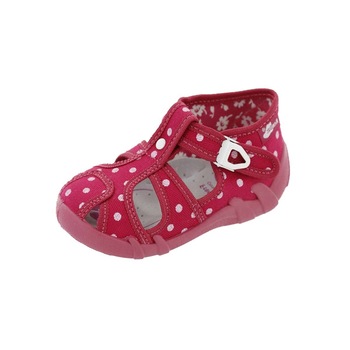 Sandale din panza pentru fete Renbut 13-128F-22, Fucsia 4808 Sandale din panza pentru fete Renbut 13-128F-22, Fucsia 4808