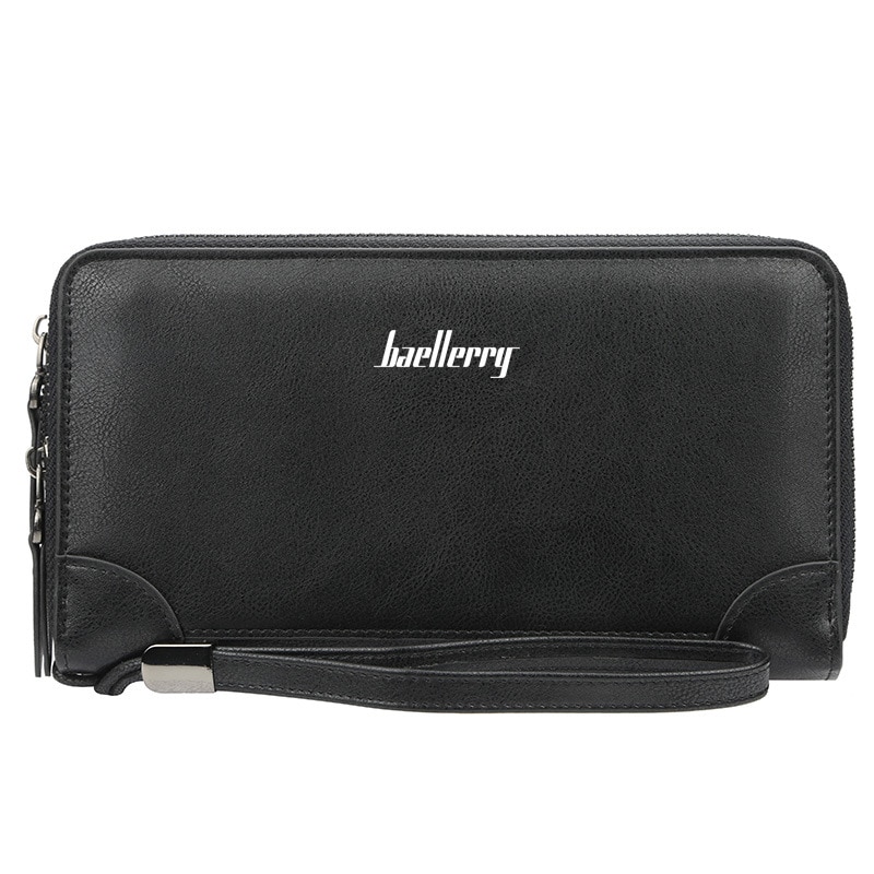 Portofel Unisex Baellerry BTG-245ZX-S6702 , Negru , Piele