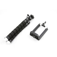 Trepied flexibil XREC, Flexi Foam, Suport inclus, Aluminiu, Negru
