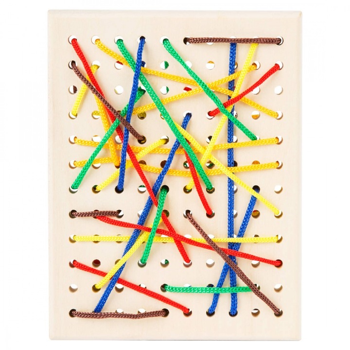 Joc educativ - Sa invatam sa folosim sireturile